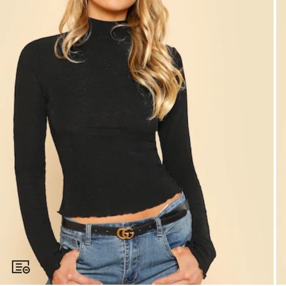 Black Turtleneck